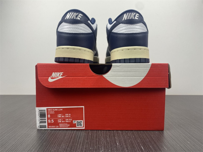 Nike Dunk Low "Midnight Navy" dd1503-115