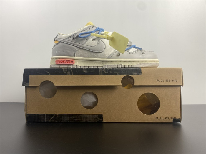 Off-White x Dunk Low 'Lot 05 of 50' DM1602-113