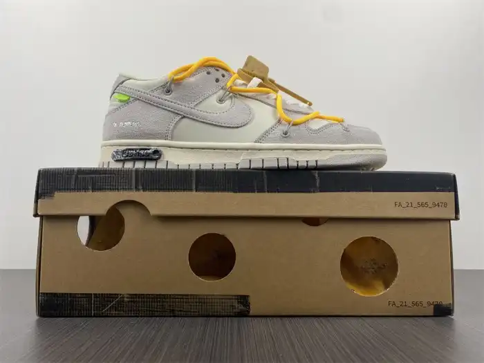 Rep Nike Dunk Low Off-White Lot 39 DJ0950-109