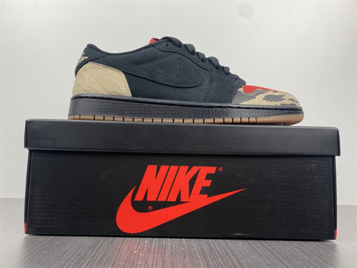 Onekick SoleFly x Air Jordan 1 Low Carnivore DN3400-001