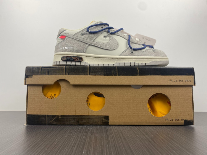 Onekick Nike Dunk Low Off-White Lot 18 DJ0950-112