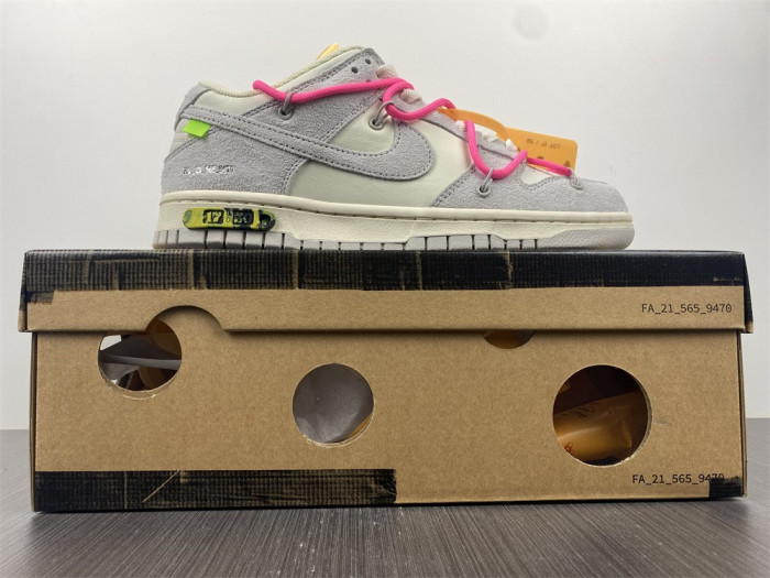 Onekick Nike Dunk Low Off-White Lot 17 DJ0950-117