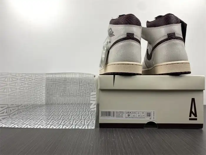 Cheap A Ma Maniere x Air Jordan 1 High OG DO7097-100