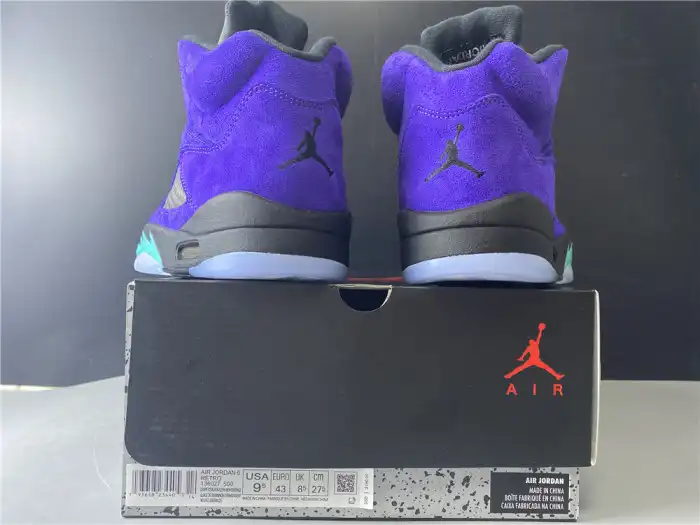 Rep Onekick Air Jordan 5 Retro Alternate Grape 136027-500