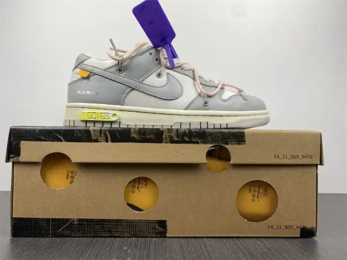 Rep Nike Dunk Low Off-White Lot 24 DM1602-119