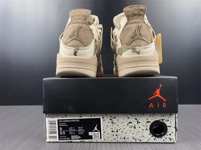 Rep Aleali May x Air Jordan 4 Camo DJ1193-200