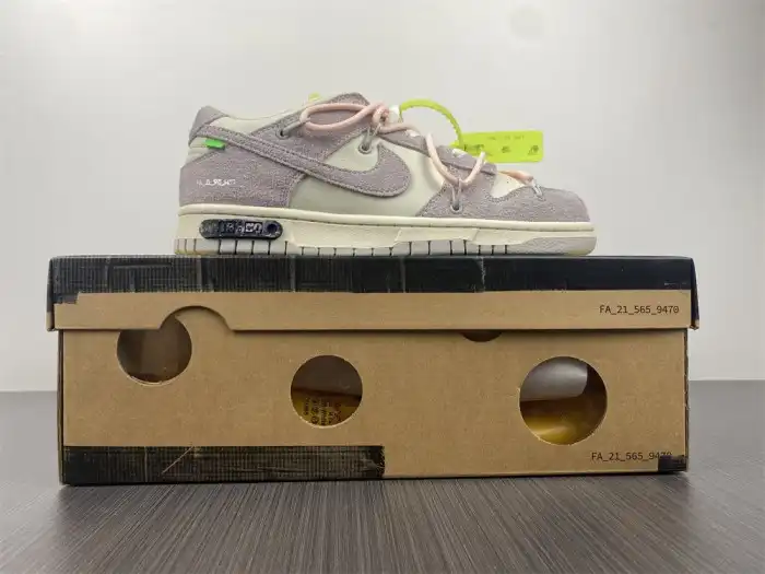 Cheap Nike Dunk Low Off-White Lot 12 DJ0950-100