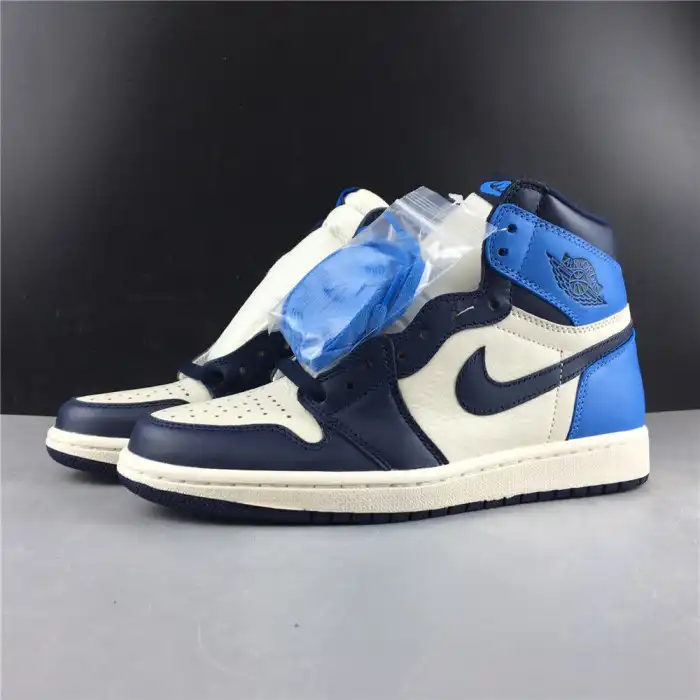 Onekick Air Jordan 1 Retro High OG Obsidian 555088-140