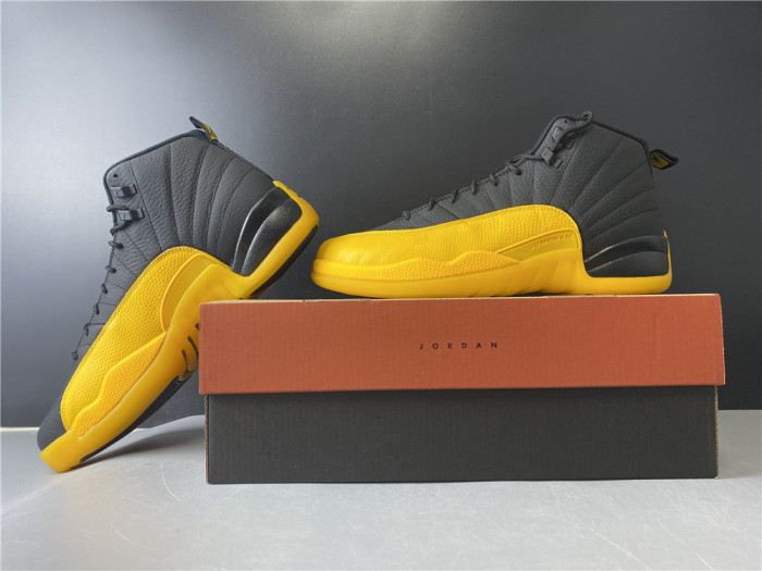 Onekick Air Jordan 12 Retro Black University Gold 130690-070