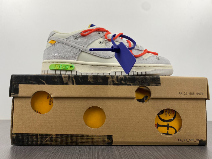 Nike Dunk Low Off-White Lot 13 DJ0950-110