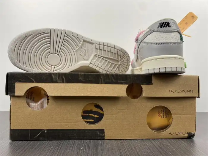 Rep Nike Dunk Low Off-White Lot 9 DM1602-109