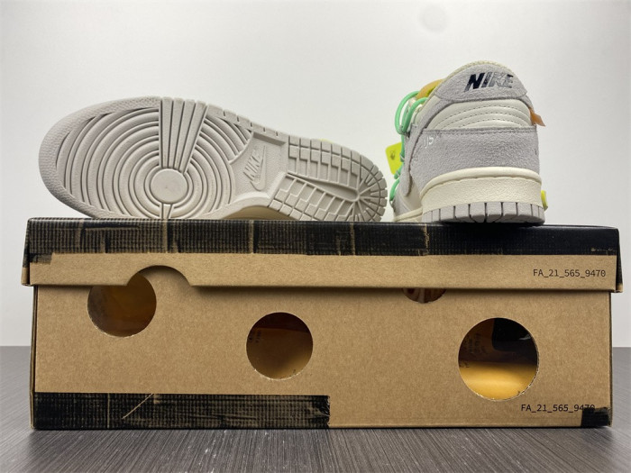 Onekick Nike Dunk Low Off-White Lot 14 DJ0950-107