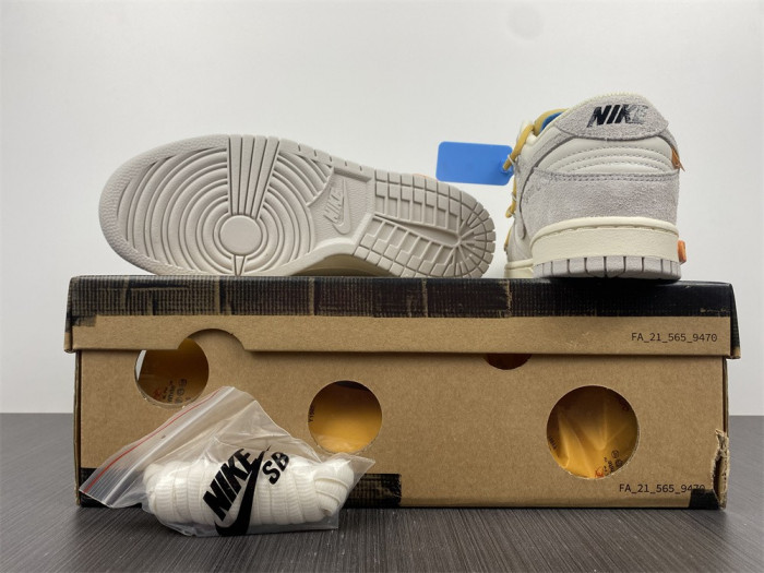 Onekick Nike Dunk Low Off-White Lot 34 DJ0950-102