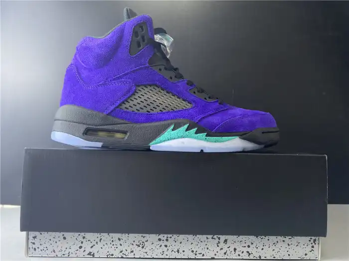 Rep Onekick Air Jordan 5 Retro Alternate Grape 136027-500