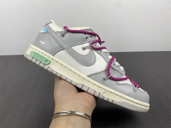 Rep Off-White x Dunk Low 'Lot 30 of 50' DM1602-122