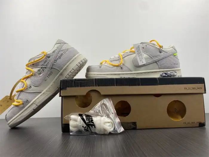 Rep Nike Dunk Low Off-White Lot 39 DJ0950-109