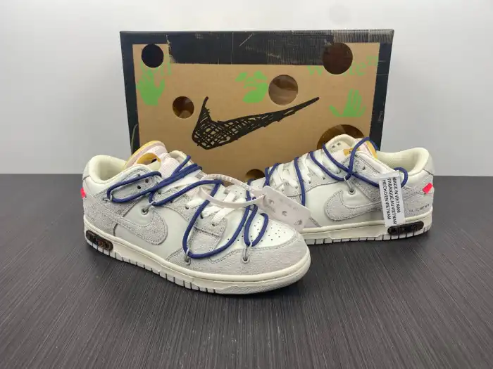 Cheap Nike Dunk Low Off-White Lot 18 DJ0950-112