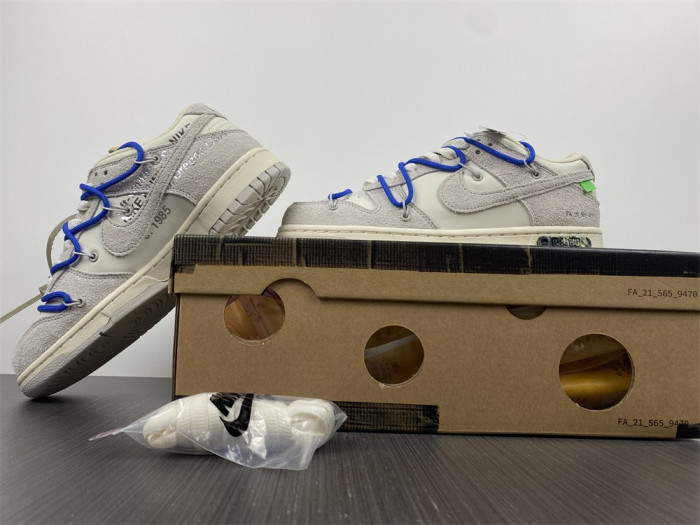 Onekick Nike Dunk Low Off-White Lot 32 DJ0950-104