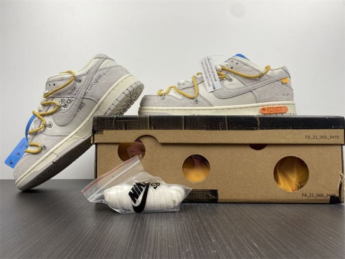 Onekick Nike Dunk Low Off-White Lot 34 DJ0950-102