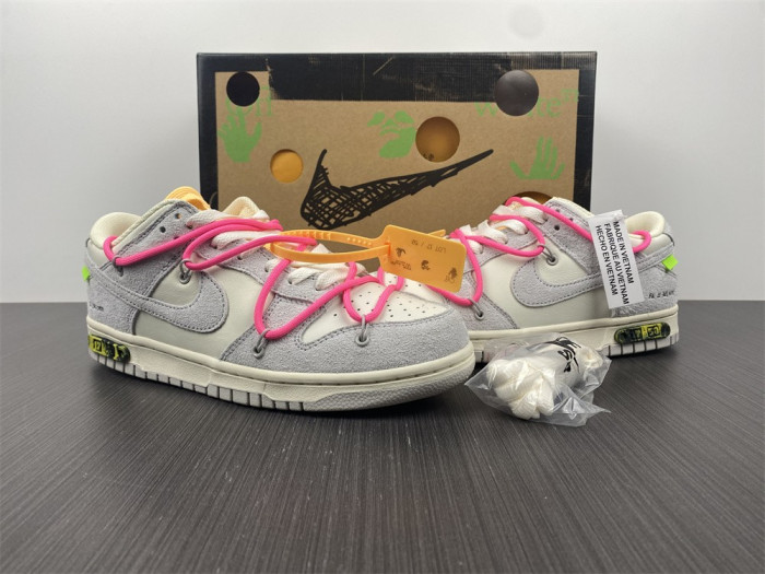 Onekick Nike Dunk Low Off-White Lot 17 DJ0950-117