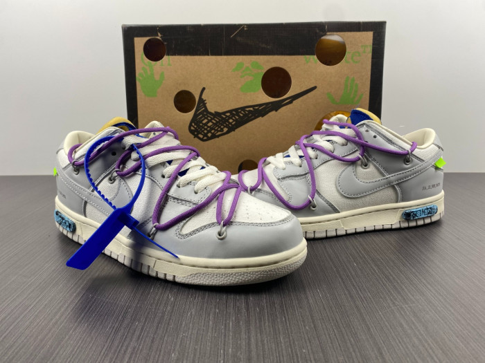 Onekick Nike Dunk Low Off-White Lot 45 DM1602-101