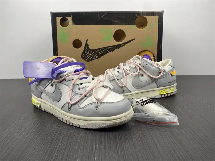 Rep Nike Dunk Low Off-White Lot 24 DM1602-119