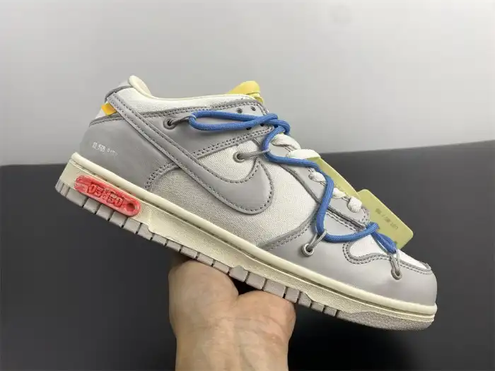 Rep Off-White x Dunk Low 'Lot 05 of 50' DM1602-113