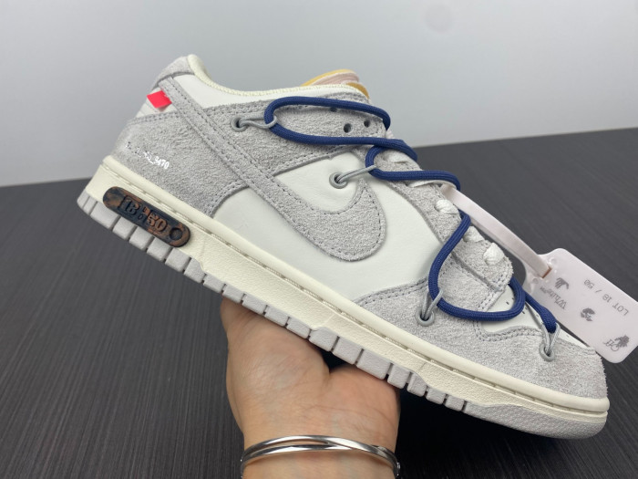 Onekick Nike Dunk Low Off-White Lot 18 DJ0950-112