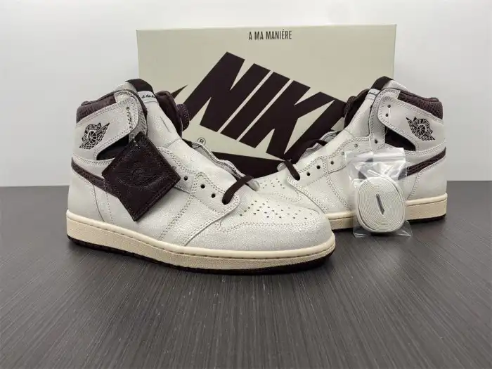 Cheap A Ma Maniere x Air Jordan 1 High OG DO7097-100