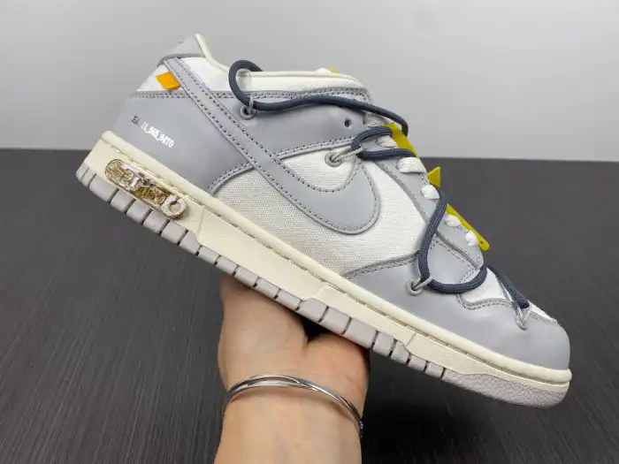 Rep Nike Dunk Low Off-White Lot 41 DM1602-105