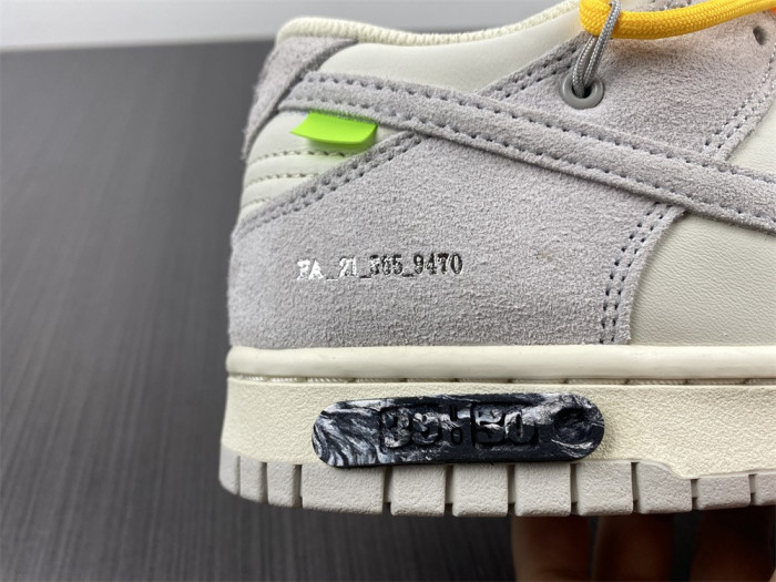 Nike Dunk Low Off-White Lot 39 DJ0950-109