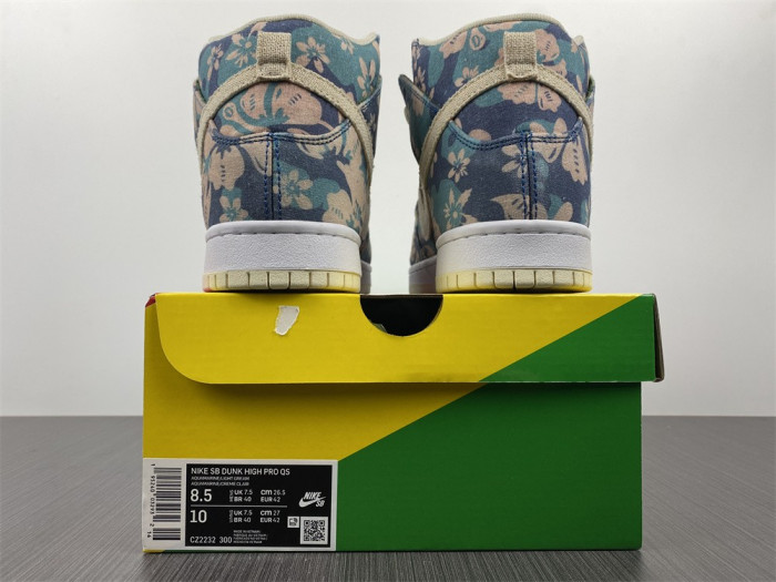 Onekick Nike SB Dunk High Hawaii CZ2232-300