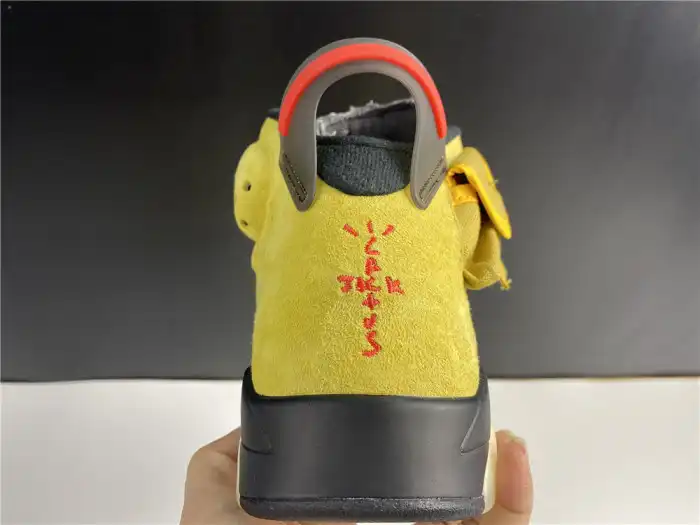 Cheap AIR JORDAN 6 YELLOW X TRAVIS SCOTT CN1084-300