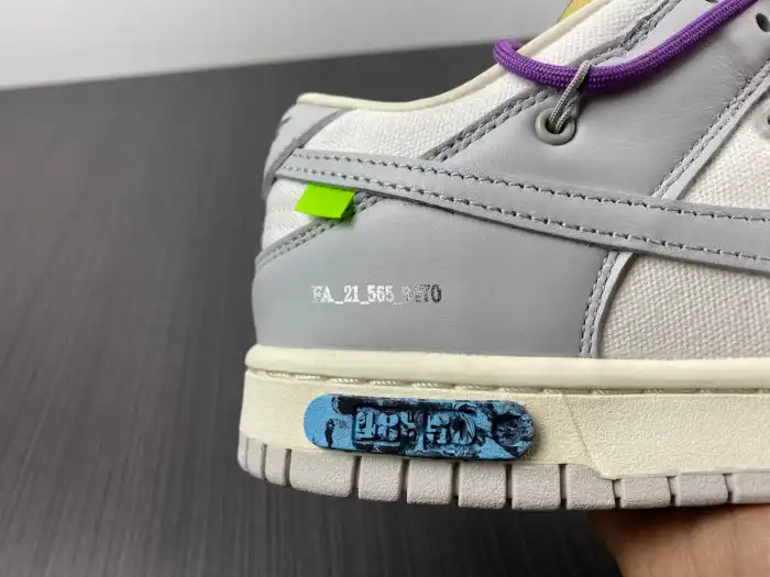 Cheap Nike Dunk Low Off-White Lot 45 DM1602-101