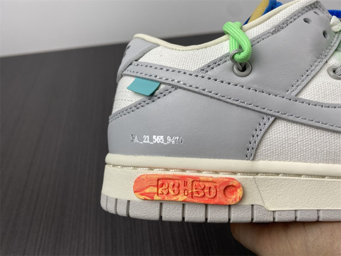 Onekick Nike Dunk Low Off-White Lot 26 DM1602-116