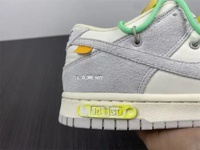 Rep Nike Dunk Low Off-White Lot 14 DJ0950-107