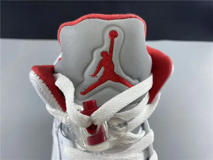 Air Jordan 5 Retro Fire Red Silver Tongue (2020) DA1911-102