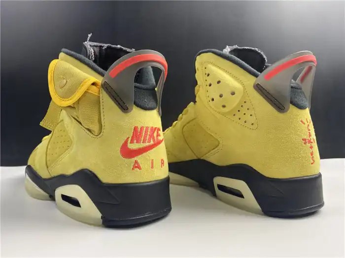 Cheap AIR JORDAN 6 YELLOW X TRAVIS SCOTT CN1084-300