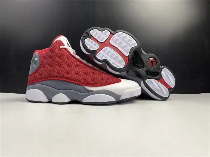 Chep Onekick Air Jordan 13 Retro Gym Red Flint Grey 414571-600