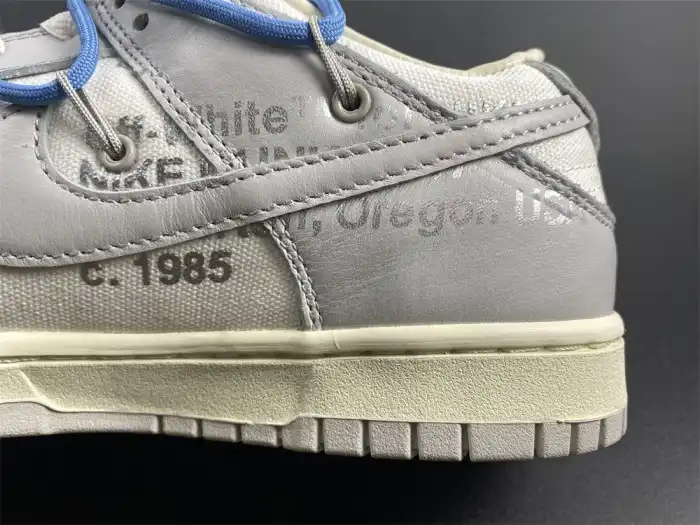 Rep Off-White x Dunk Low 'Lot 05 of 50' DM1602-113