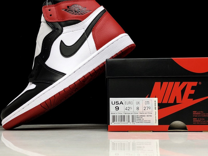 Onekick Air Jordan 1 Retro Black Toe 555088-125