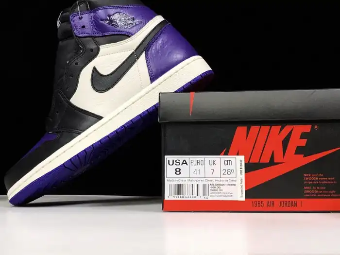 Rep Air Jordan 1 Court Purple 555088-501