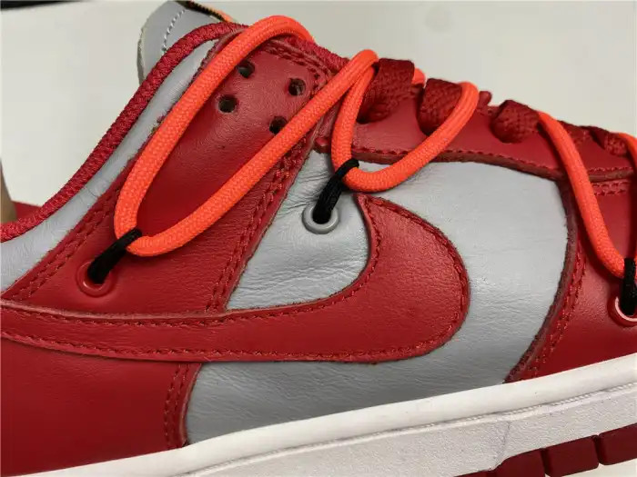 Cheap OFF-WHITE x Dunk Low 'University Red' CT0856-600