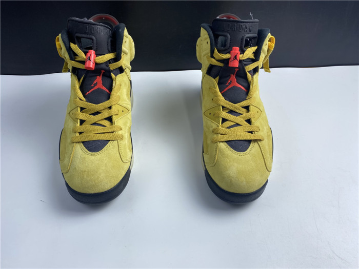 AIR JORDAN 6 YELLOW X TRAVIS SCOTT CN1084-300