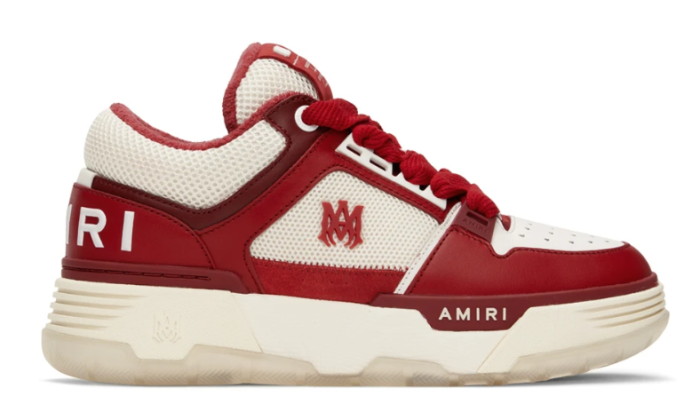 Onekick AMIRI White & Red MA-1 Sneakers