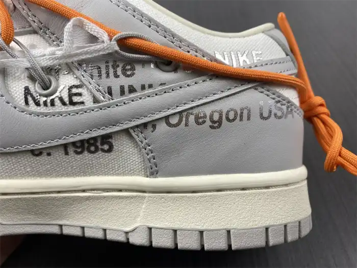 Rep Off-White x Dunk Low 'Lot 44 of 50' DM1602-104