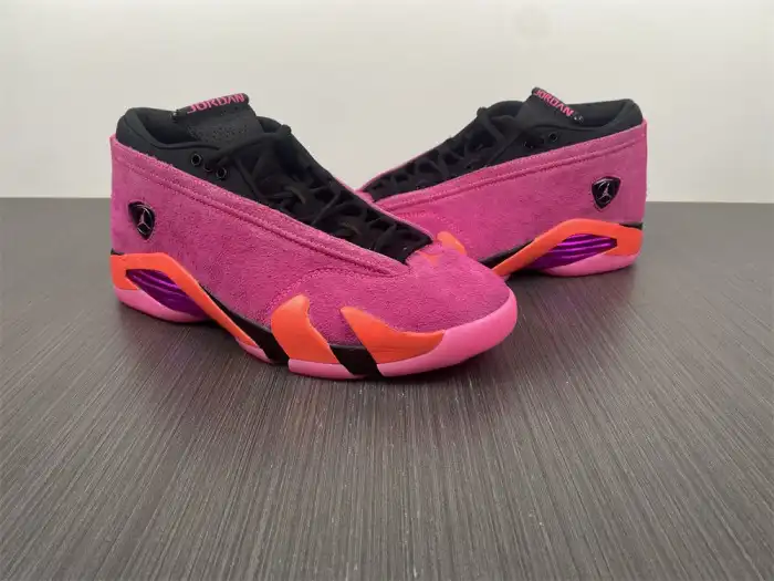 Cheap Jordan 14 Retro Low Shocking Pink (W) DH4121-600