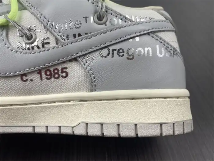 Cheap Nike Dunk Low Off-White Lot 43 DM1602-128