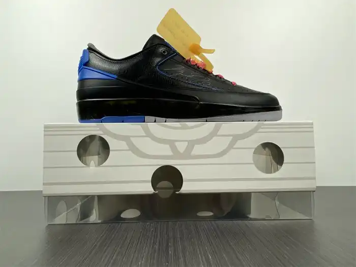 Rep Jordan 2 Retro Low SP Off-White Black Blue DJ4375-004