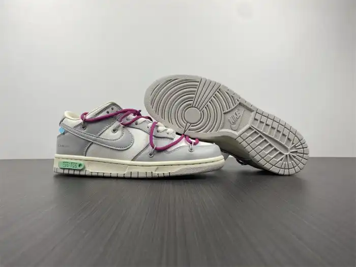 Rep Off-White x Dunk Low 'Lot 30 of 50' DM1602-122